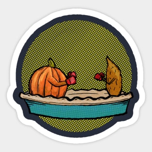 The Battle for Pie Supremacy Sticker